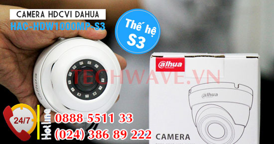 Camera quan sát HDCVI DAHUA HAC-HDW1000MP-S3