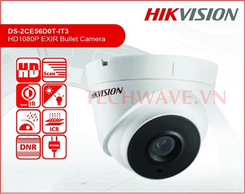 Camera HD-TVI DS-2CE56D0T-IT3