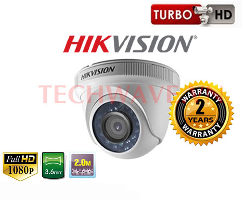 Camera HDTVI Dome Hikvision DS-2CE56D0T-IRP