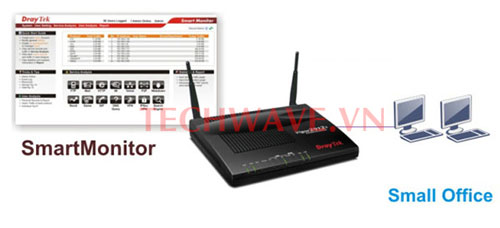 Thiết bị mạng Vigor2912Fn Wireless Fiber router