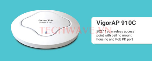 Bộ phát sóng Wifi Vigor AP910C (Ốp trần)