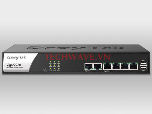 Bộ thu phát Wifi Vigor2960 Dual Wan VPN Router